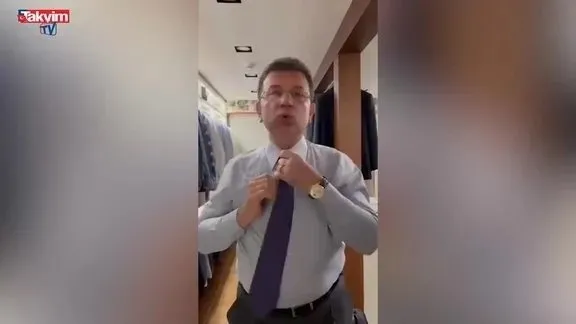 Yolsuzluktan tutuklanan Ekrem İmamoğlu (Takvim.com.tr)